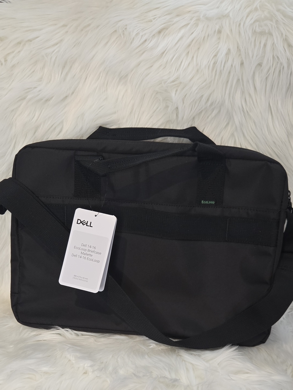 Dell 14-16 Ecoloop Briedcase Mallette Blavk Laptop Bag NWT